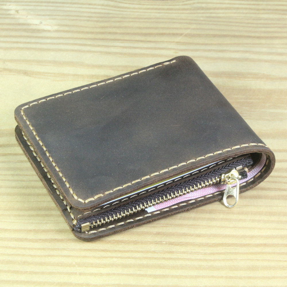 Luxury Ziploc Bags - Luxury Handmade Genuine Leather Men Wallet