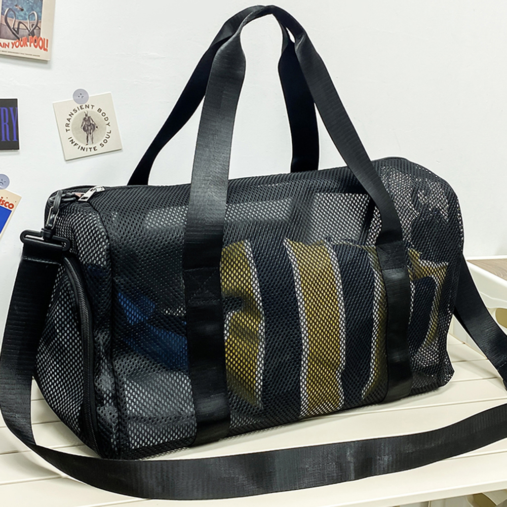 Weekender Bag Duffle - Mesh Travel Duffle Bag Overnight Weekender