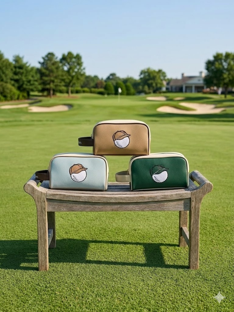 Luxury Bags For Sale - Premium Double Layer Golf Pouch Luxury