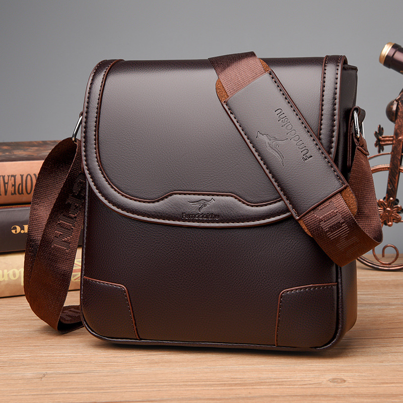 Luxury Bags For Travel - Luxury Brand Men Leather Shoulder Bags