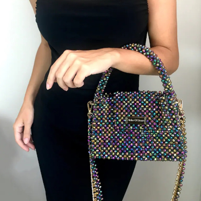 Luxury Bags For Sale - Customized Wholesale Beaded Bag New Ins