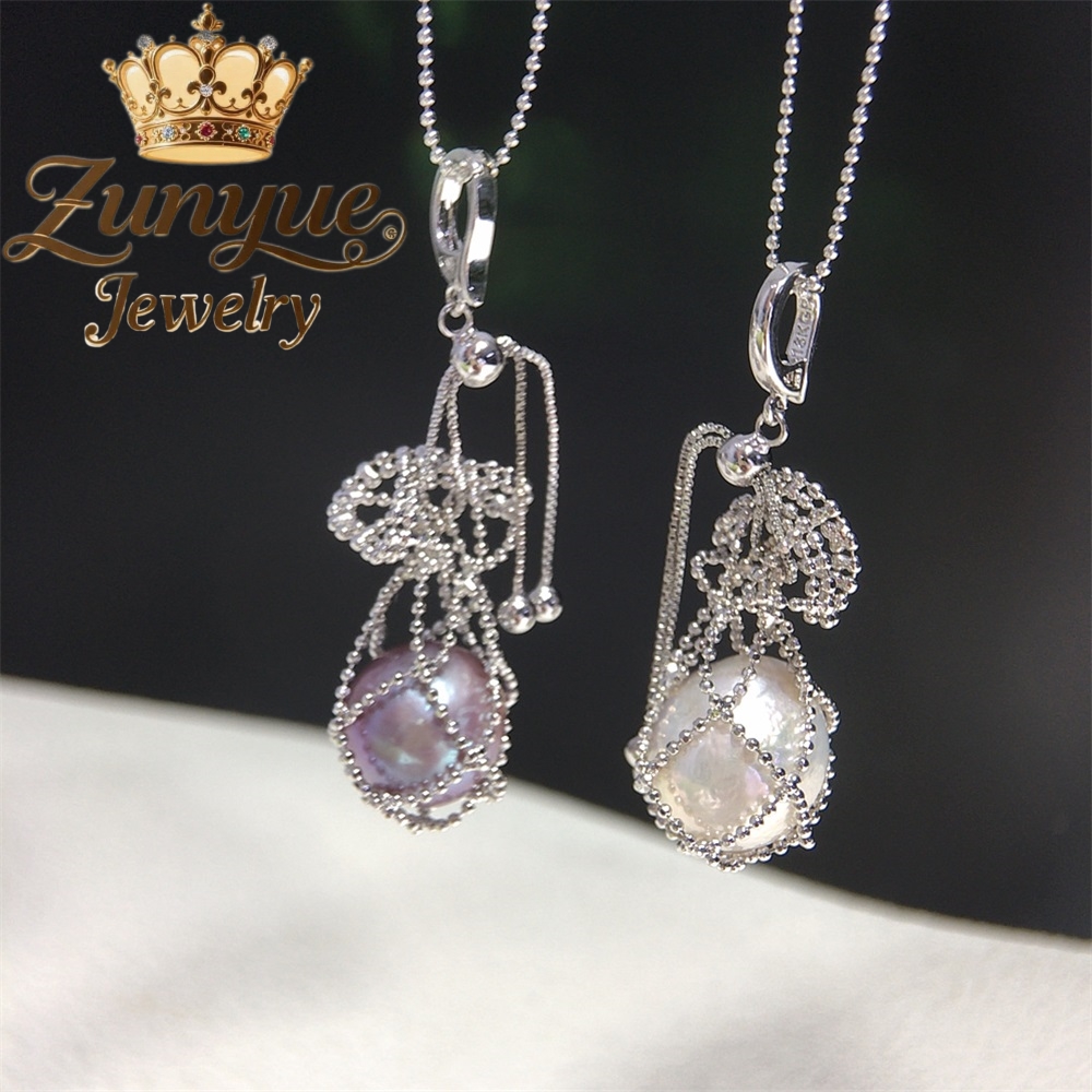 Luxury Bags Best - Baroque Freshwater Pearl Lucky Bag Pendant