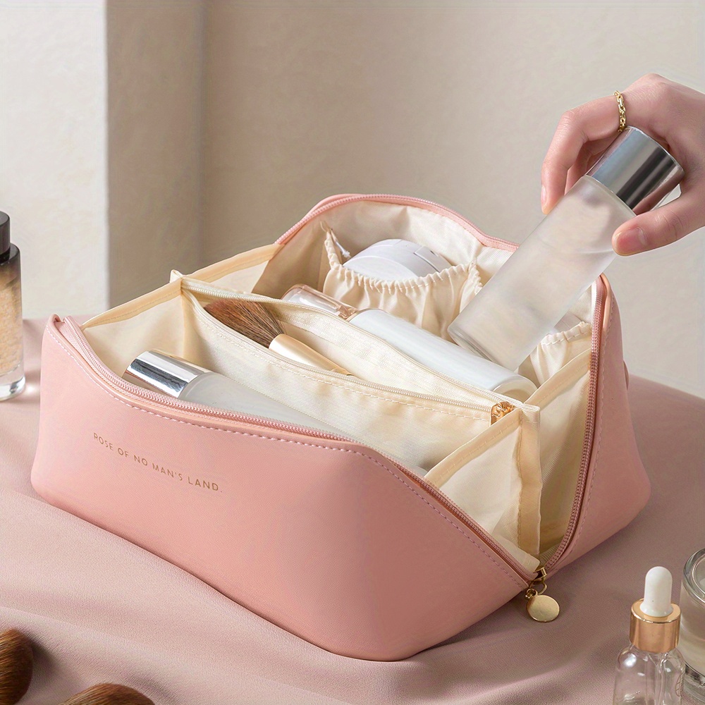 Luxury Ziploc Bags - Makeup Organizer Female Toiletry Kit Bag