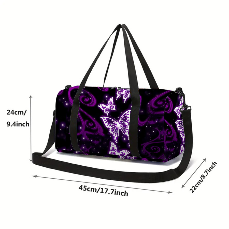 Women's Large Travel Bag Purpl - Weekender Bag Duffle ulasan dan harga