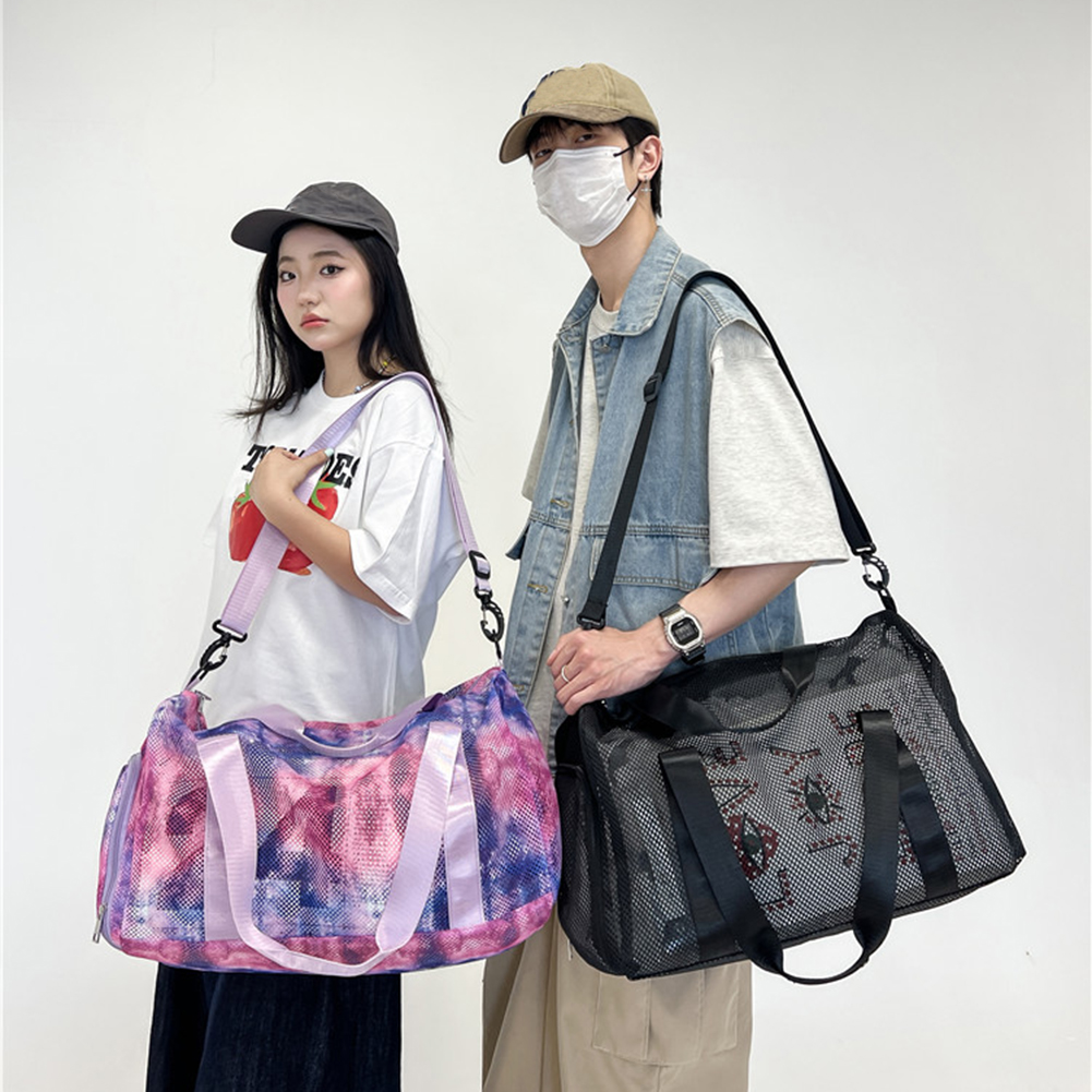 Mesh Travel Duffle Bag Overnig - Weekender Bag Duffle ulasan dan harga