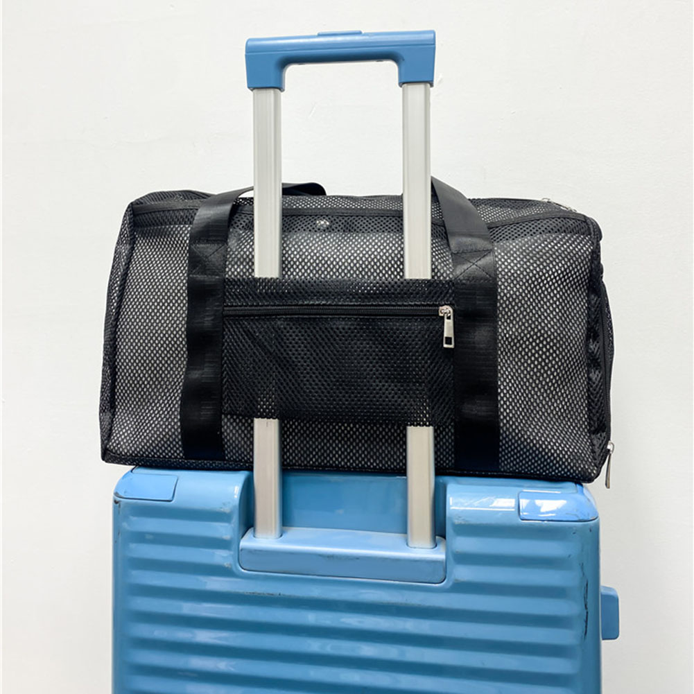 Mesh Travel Duffle Bag Overnig - Weekender Bag Duffle ulasan dan harga