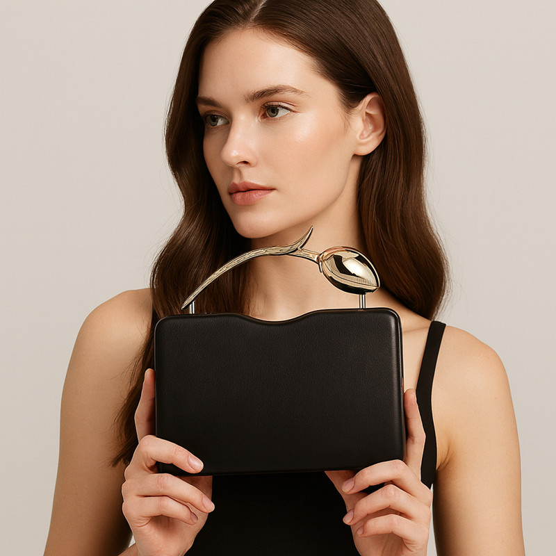2025 New Design Rose Shaped Ha - Luxury Bags Store ulasan dan harga