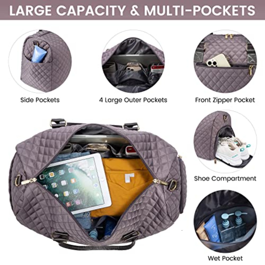 Travel Duffle Bag, Weekender B - Weekender Bag Duffle ulasan dan harga