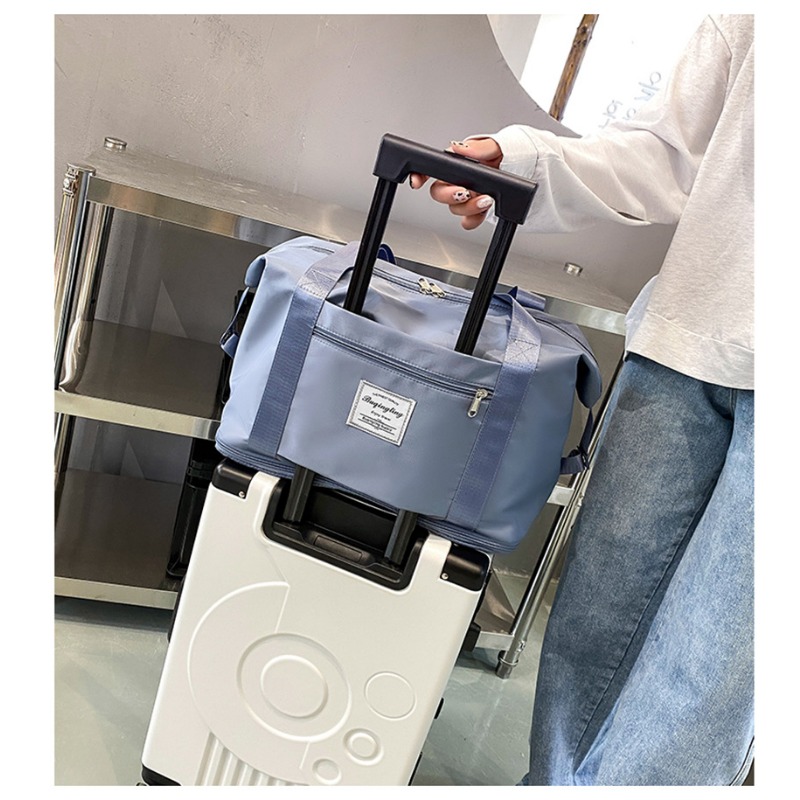 Large Capacity Expanding Doubl - Weekender Bag Duffle ulasan dan harga