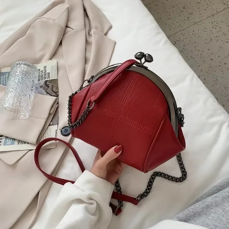 Fashion Solid PU Chains Sewing - Luxury Bags For Sale ulasan dan harga