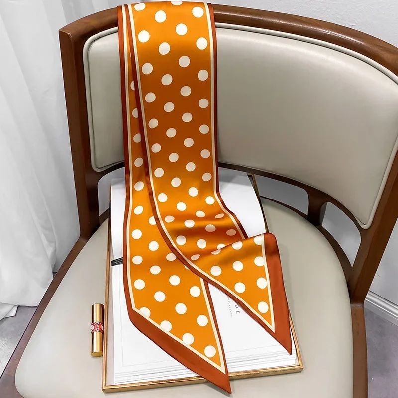 Design Print Skinny Scarf Plai - Luxury Bags For Women Brands ulasan dan harga