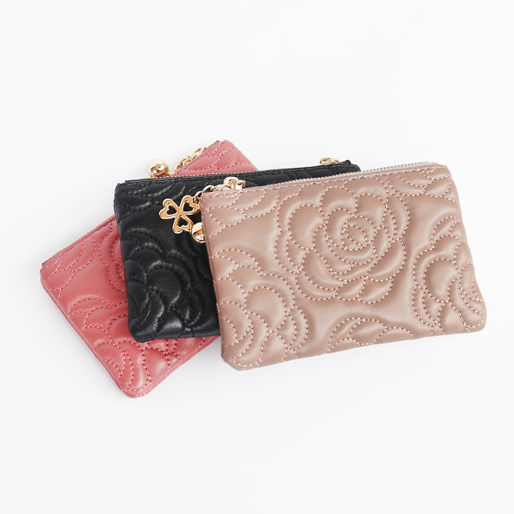 Genuine Leather Women Wallet F - Luxury Ziploc Bags ulasan dan harga