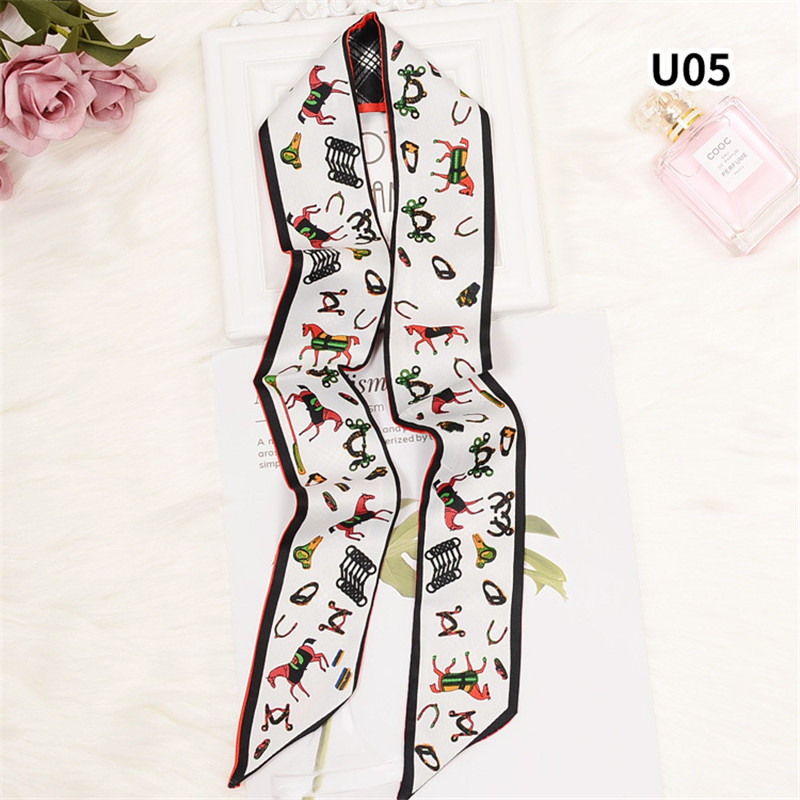 Horse Plaid Skinny Scarf Women - Luxury Bags For Women Brands ulasan dan harga