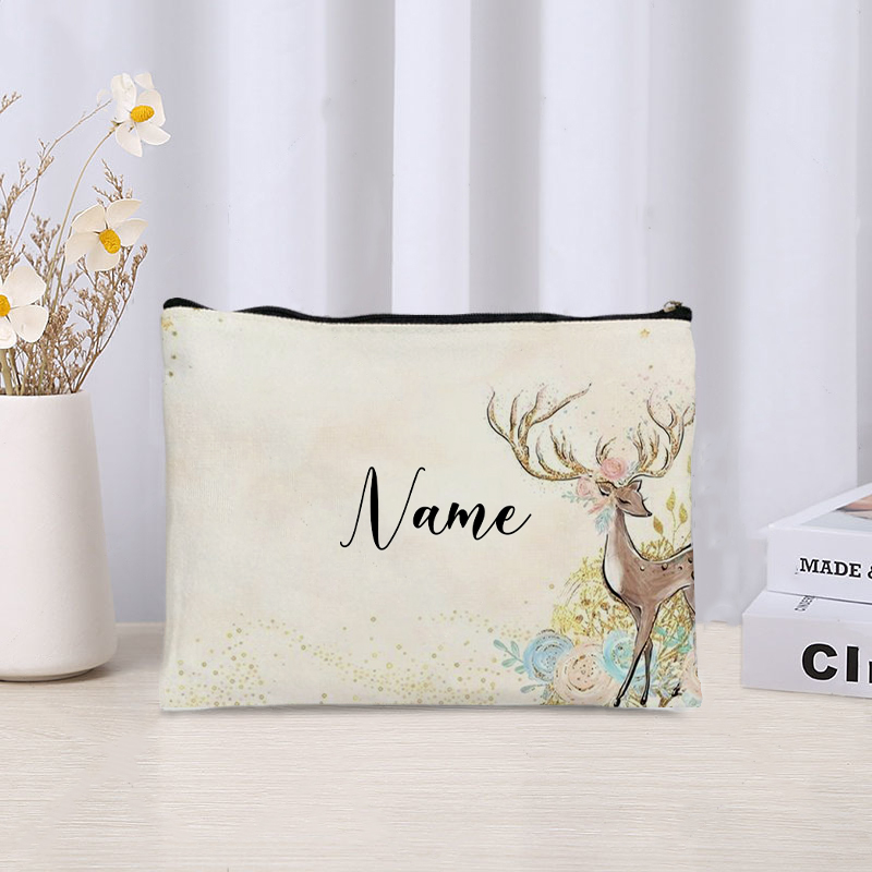 Custom Name Florals Travel Mak - Luxury Ziploc Bags ulasan dan harga