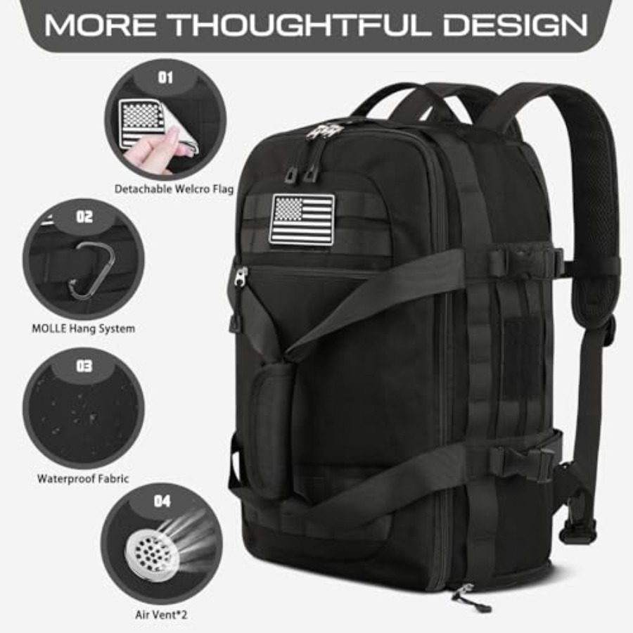 Gym Bags for Men Tactical Duff - Weekender Bag Duffle ulasan dan harga