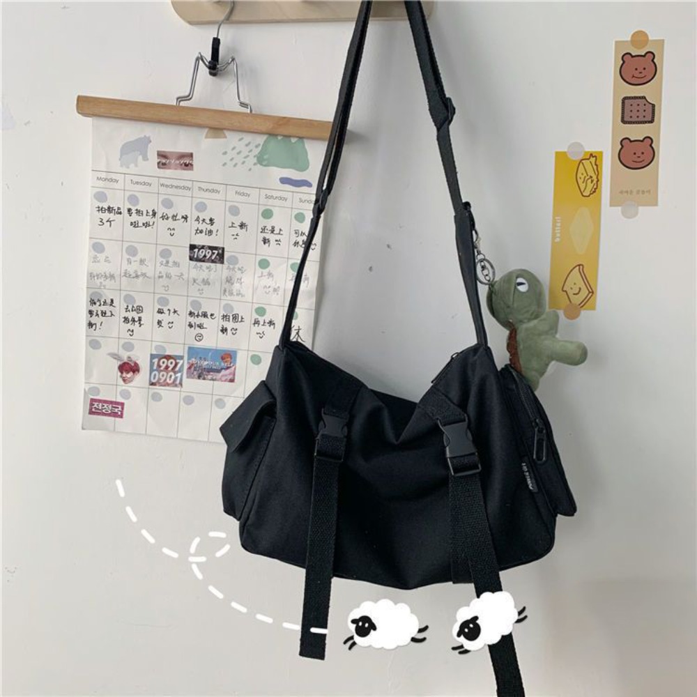 Black Crossbody Bags Women Des - Canvas Tote Designer ulasan dan harga