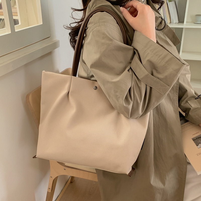 Tote Bag Large Capacity Crossb - Canvas Tote Designer ulasan dan harga
