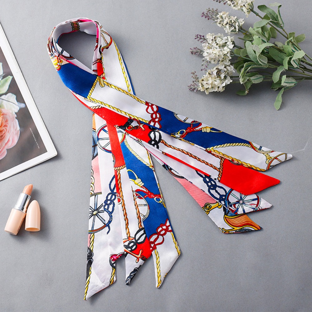 Luxury Skinny Silk Scarf for L - Luxury Bags For Travel ulasan dan harga