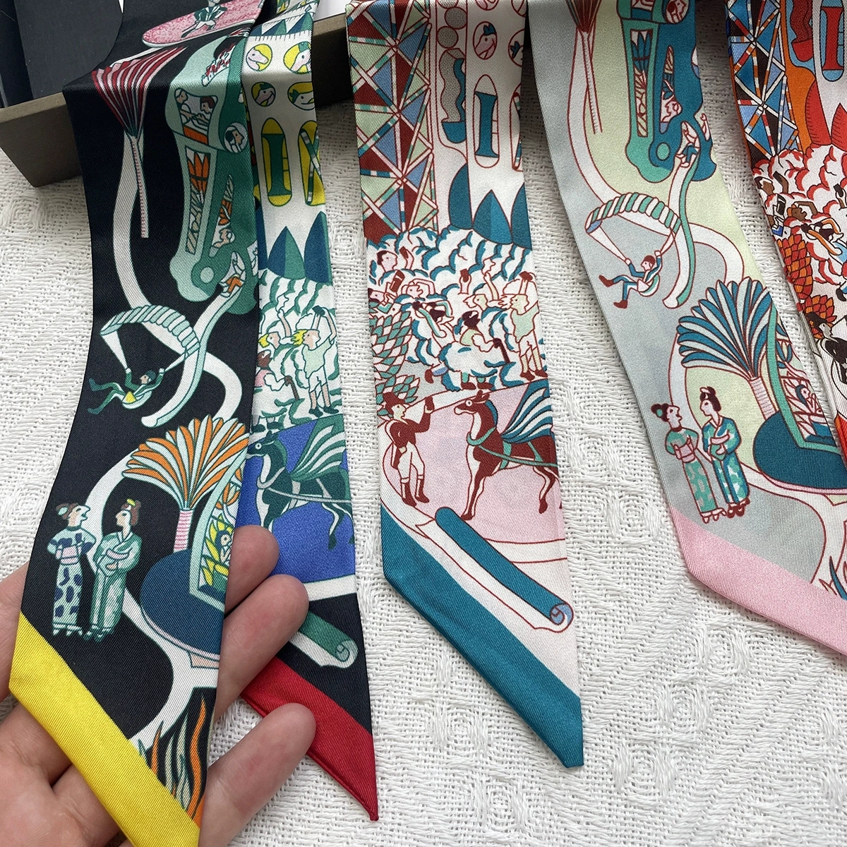 100% Mulberry Silk Scarf Women - Luxury Bags For Women Brands ulasan dan harga