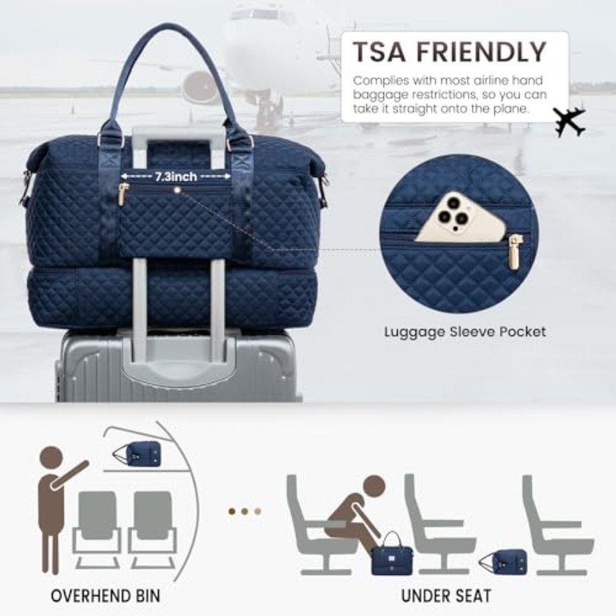 LOVEVOOK Travel Duffle Bag, We - Weekender Bag Duffle ulasan dan harga
