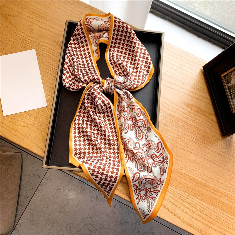 Luxury Long Silk Scarf Female  - Luxury Bags For Travel ulasan dan harga