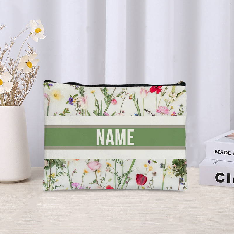Custom Name Cosmetic Bag Trend - Luxury Bags Brand Names ulasan dan harga