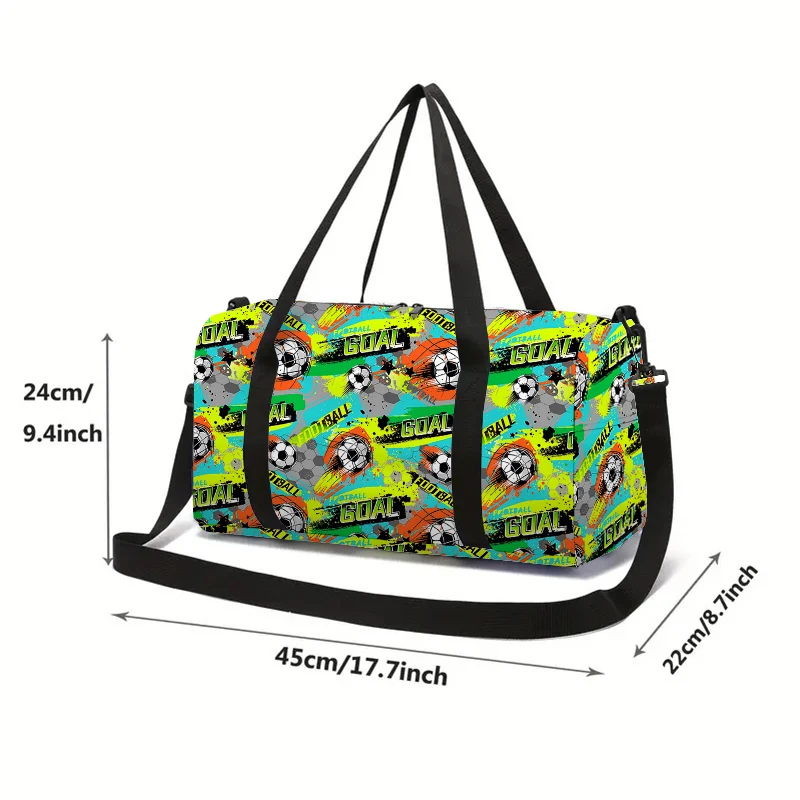 Jumping Football Large Capacit - Weekender Bag Duffle ulasan dan harga