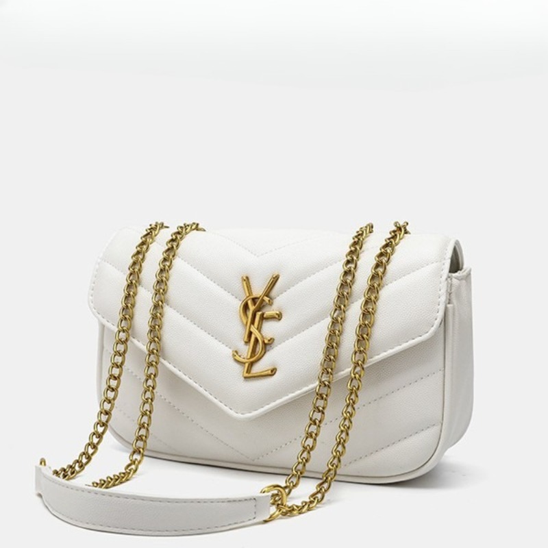 YSEChain bag, small square bag - Luxury Bags Tory Burch ulasan dan harga