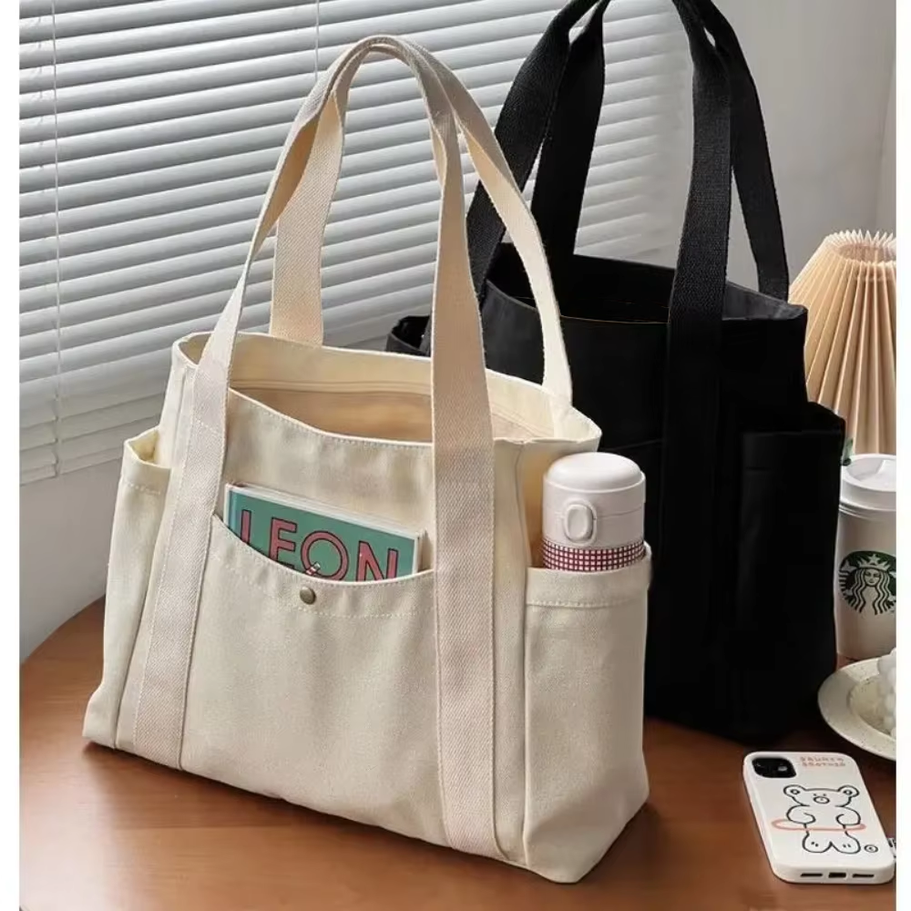 Large Capacity Canvas Tote Bag - Canvas Tote Designer ulasan dan harga