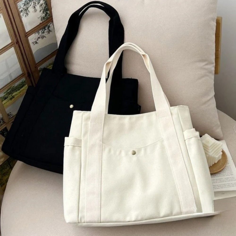 Large Capacity Canvas Tote Bag - Canvas Tote Designer ulasan dan harga
