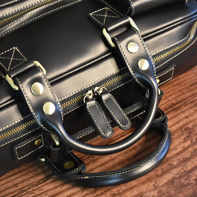 Vintage Men's Black Shoulder B - Luxury Bags For Travel ulasan dan harga