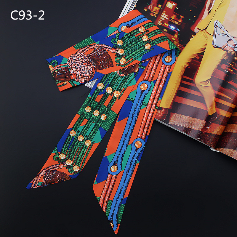 New Chain Print Small Silk Sca - Luxury Bags For Women Brands ulasan dan harga