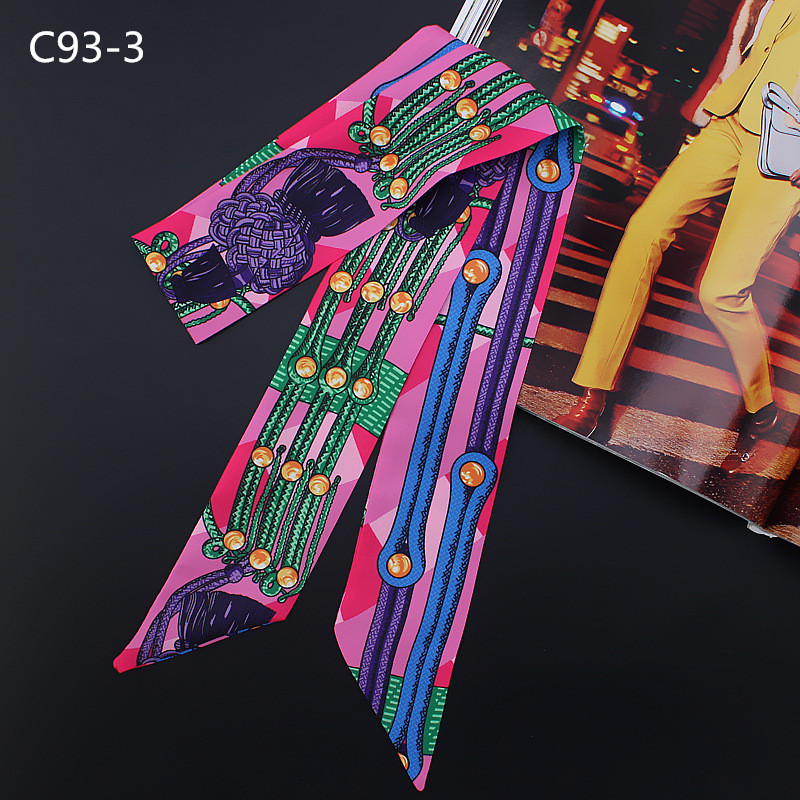 New Chain Print Small Silk Sca - Luxury Bags For Women Brands ulasan dan harga