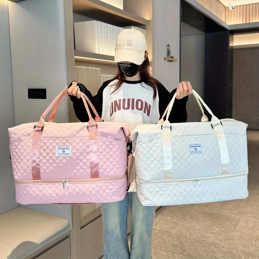 2pcs Set Large Capacity Travel - Weekender Bag Duffle ulasan dan harga
