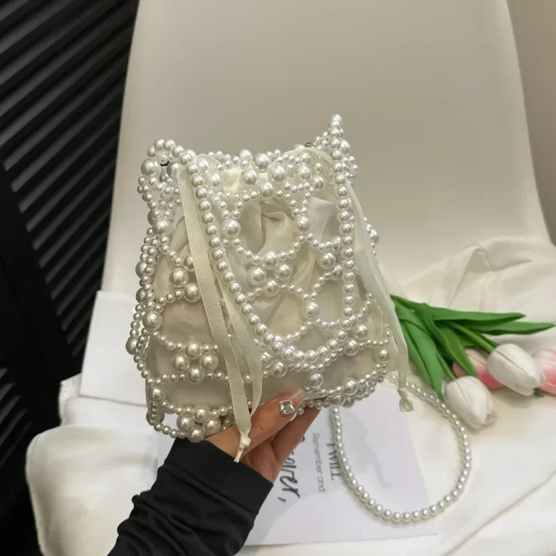 Fashion Beading Bucket Shoulde - Luxury Bags For Sale ulasan dan harga