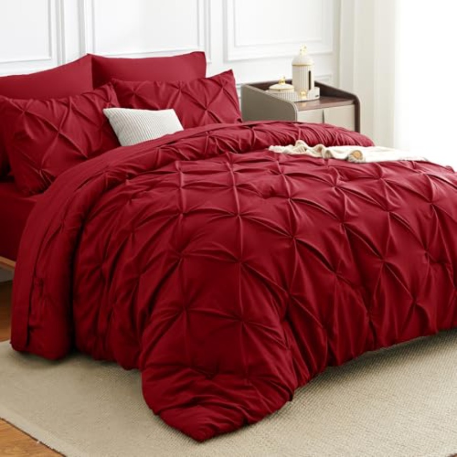 Pintuck Bed in a Bag 7 Pieces  - Luxury Bags Com ulasan dan harga