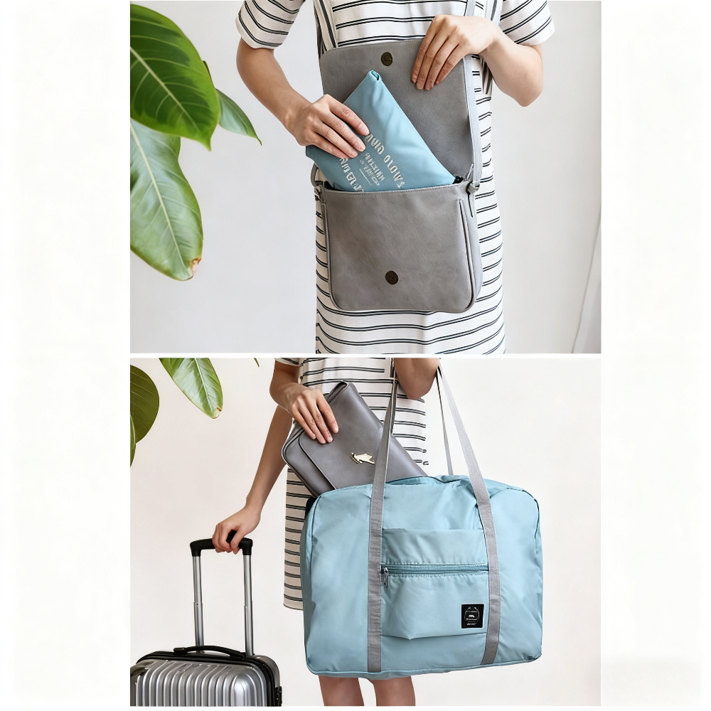 Foldable Travel Duffel Bag for - Weekender Bag Duffle ulasan dan harga