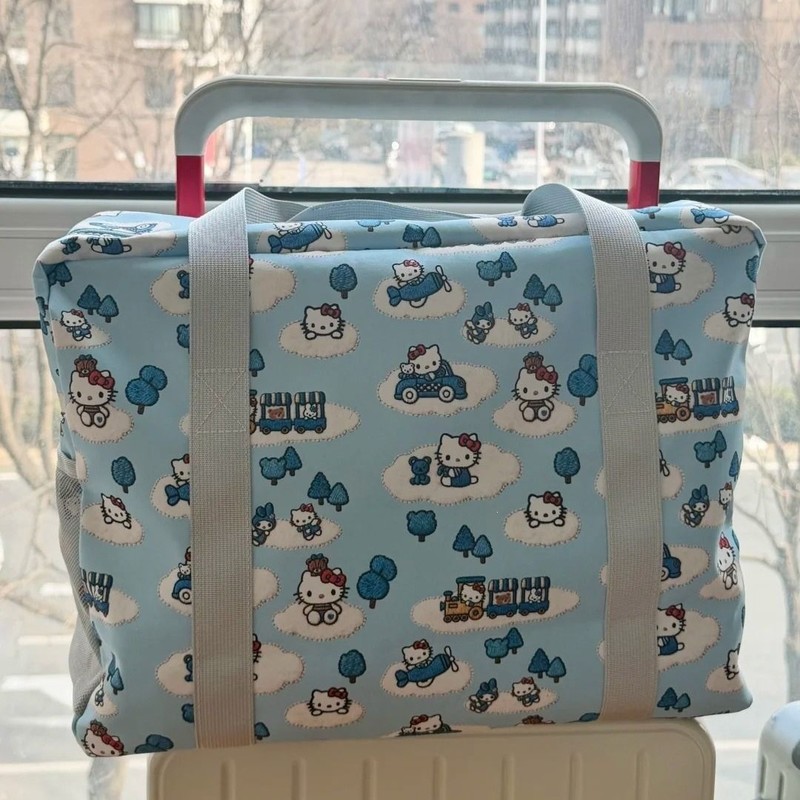 Hello Kitty Cartoon Travel Duf - Weekender Bag Duffle ulasan dan harga