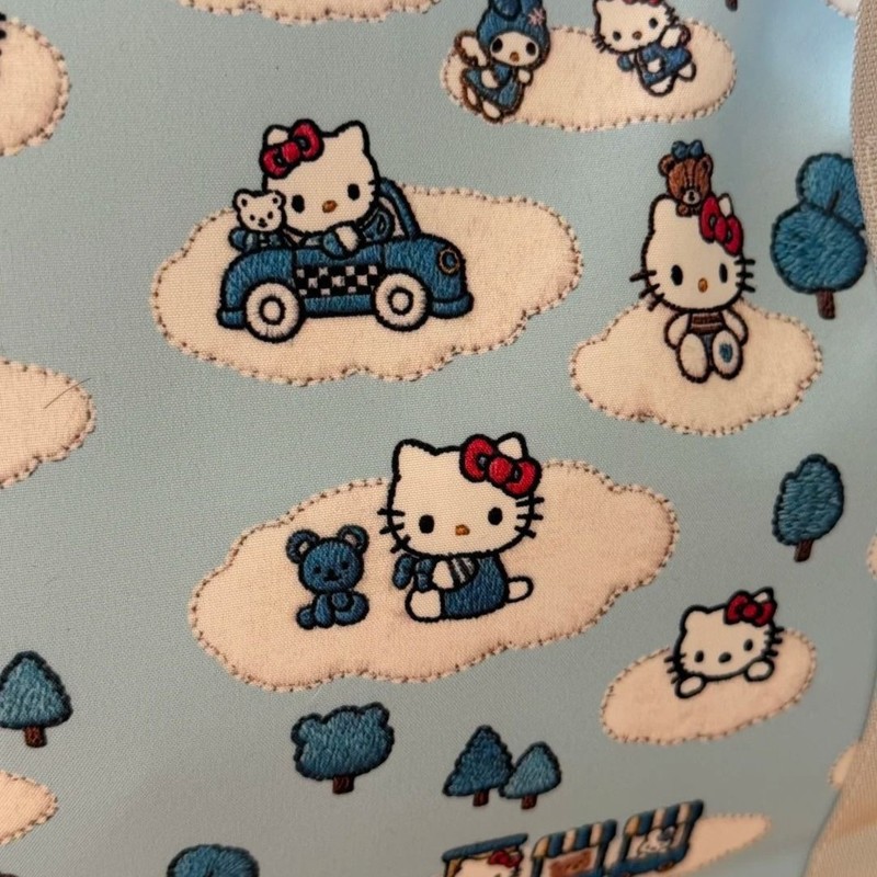 Hello Kitty Cartoon Travel Duf - Weekender Bag Duffle ulasan dan harga